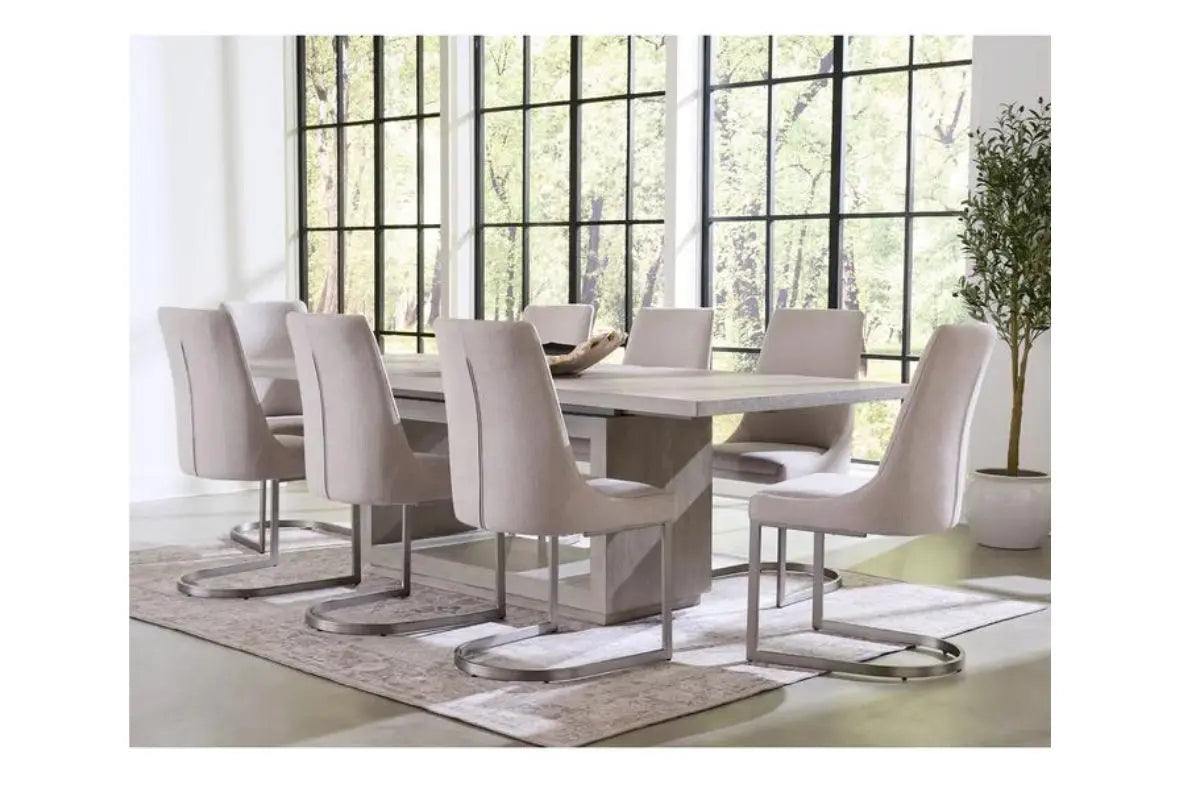 OXFORD013:Oxford Dining Table & 8 Chairs, 