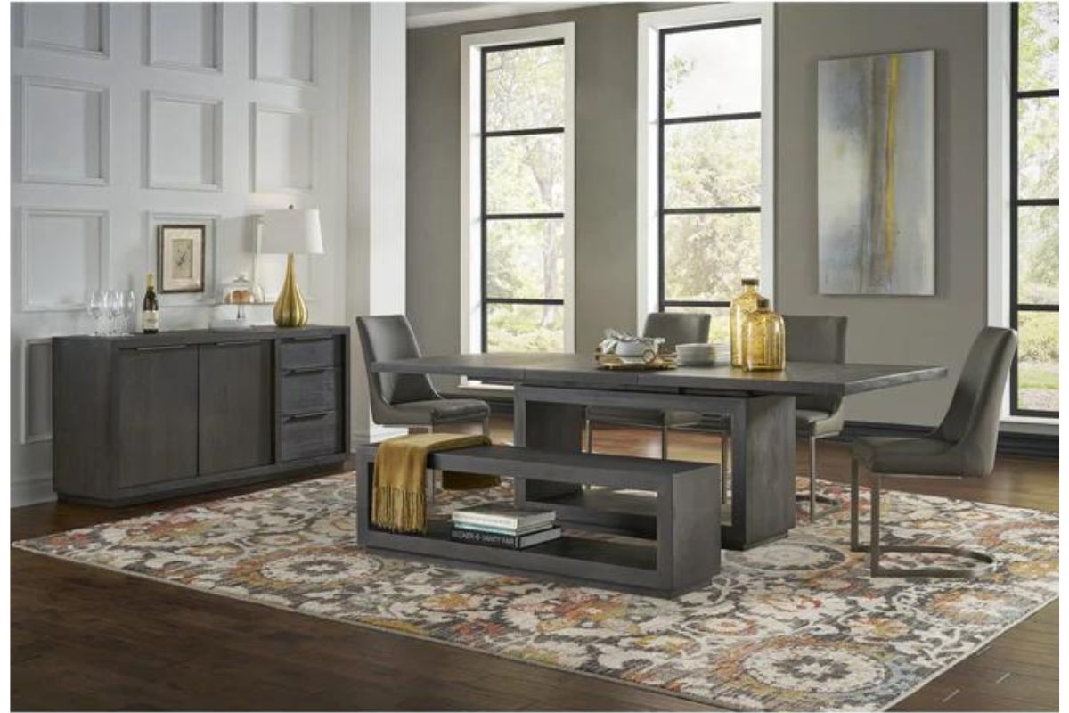 OXFORD001:Oxford Dining Table & 4 Chairs, Styled