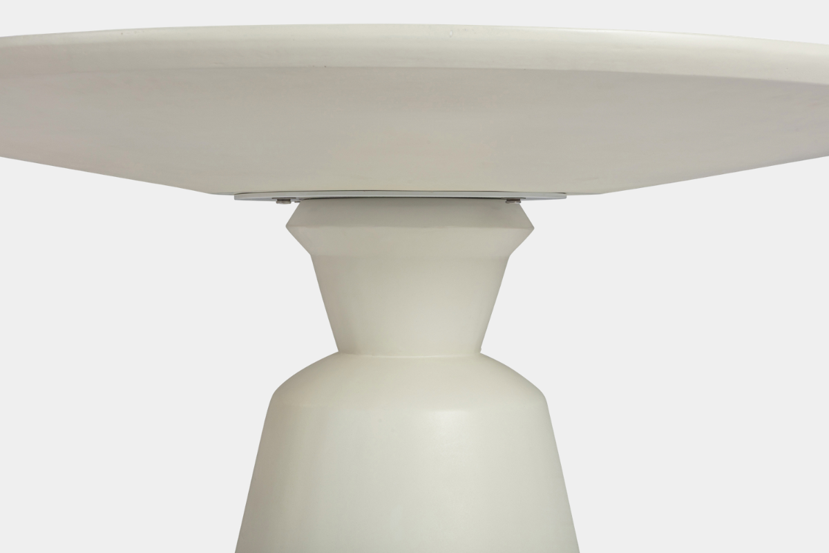 728244216:Palea Outdoor Round Dining Table, 