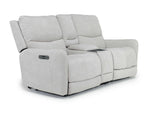 PALENCIAE:Palencia 3 Power Sofa & Consol, Angle