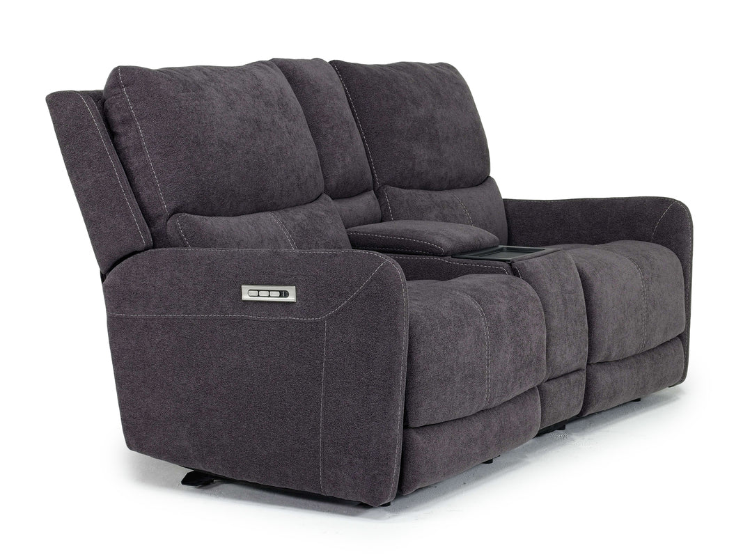 PALENCI66:Palencia 3 Power Sofa & Consol, Angle