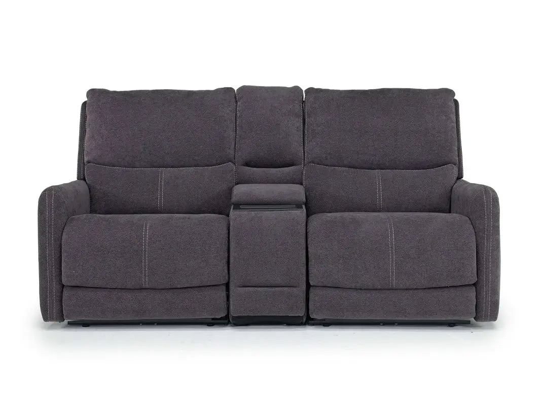 PALENCIAQ:Palencia 3 Power Sofa & Consol, Front