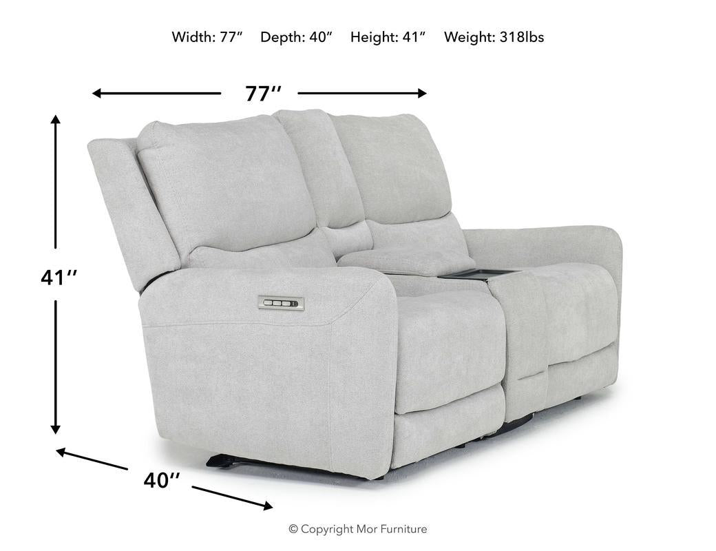 PALENCIA1:Palencia 3 Power Console Loves, Angle