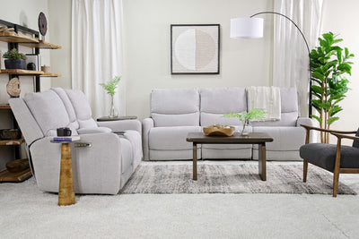 PALENCIA6:Palencia 3 Power Sofa & Consol, Styled