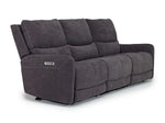 PALENCI66:Palencia 3 Power Sofa & Consol, Angle