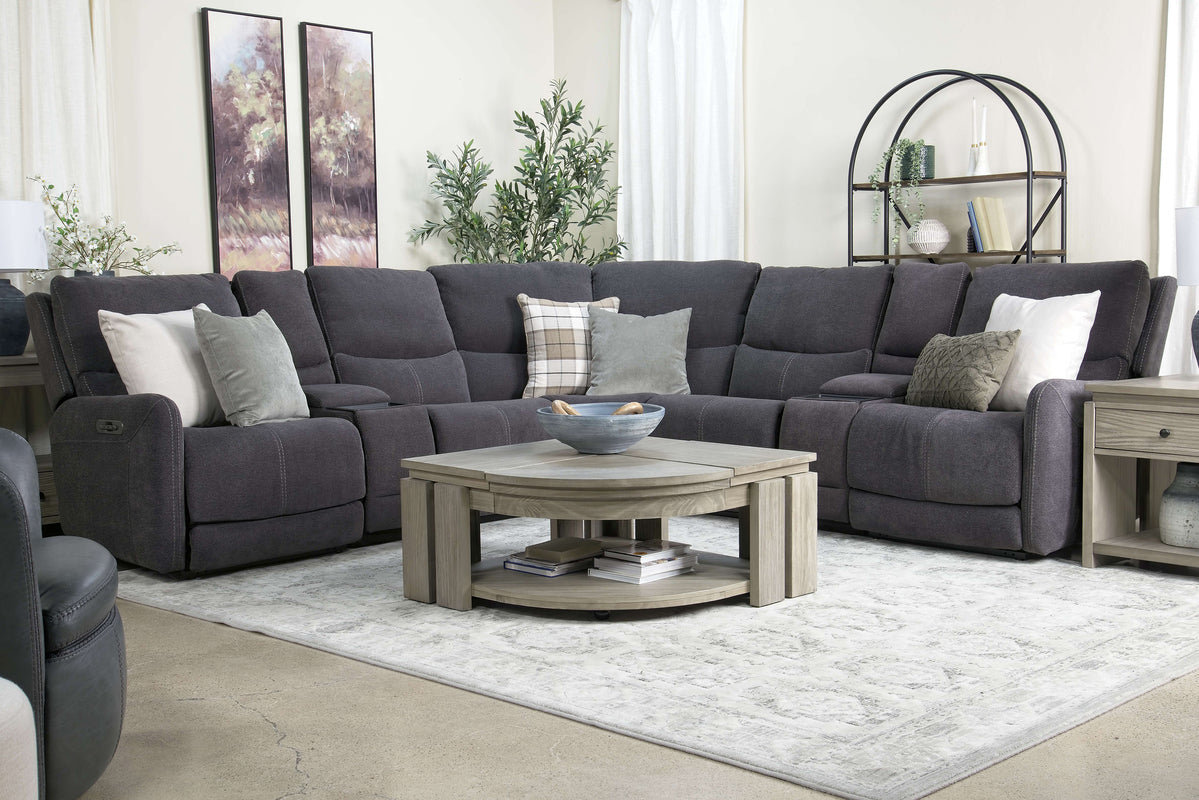 PALENCIAR:Palencia 7 Piece Sectional, Styled