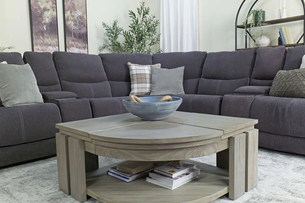 PALENCIAX:Palencia 7 Piece Sectional, Styled