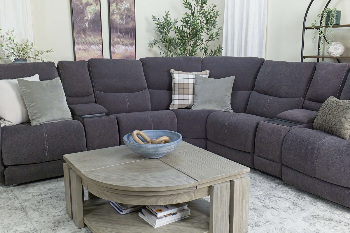 PALENCIAR:Palencia 7 Piece Sectional, Styled