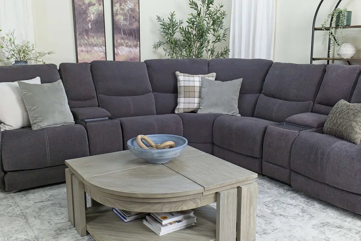 PALENCIAX:Palencia 7 Piece Sectional, Styled