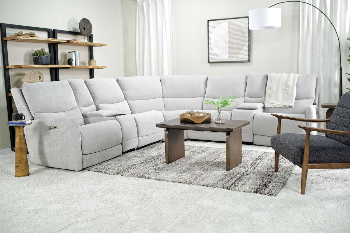 PALENCIA7:Palencia 7 Piece Sectional, Styled