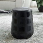 747190013:Patchwork Outdoor Stool, Styled
