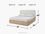 PENNY0007:Penny Platform Bed, 