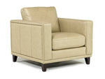 108349048:Peoria Chair in Sand Leather, Image 1