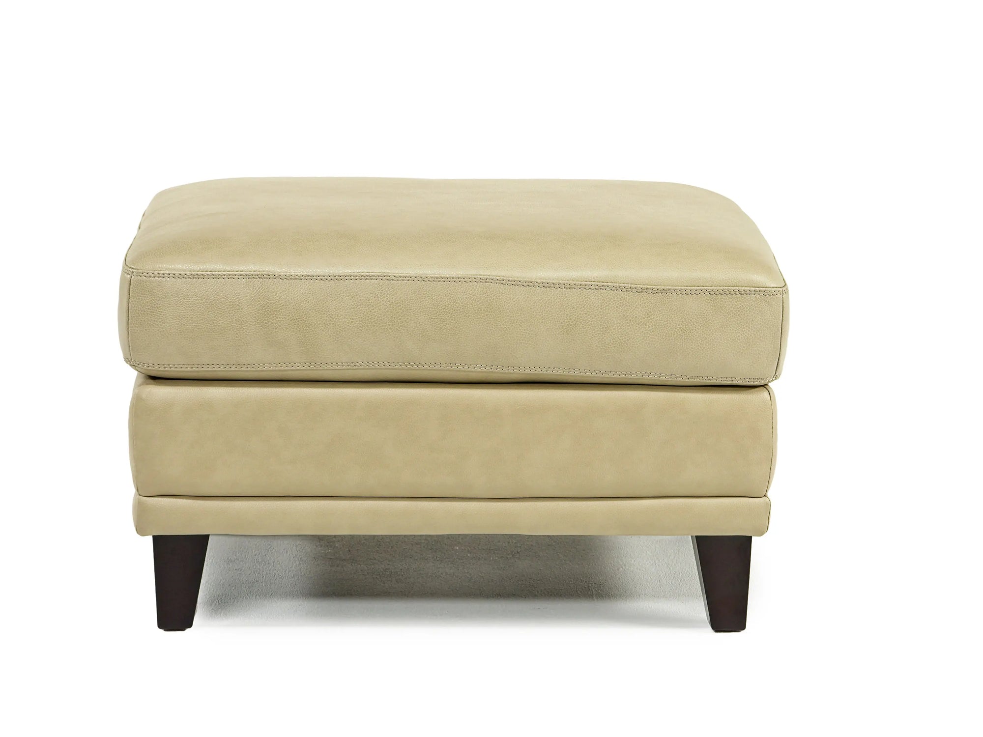 269700762:Peoria Ottoman in Sand Leather, Image 2