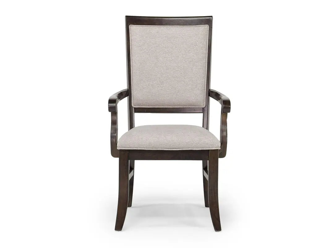 PHILLIPE3:Phillipe Dining Table & 4 Chai, Front