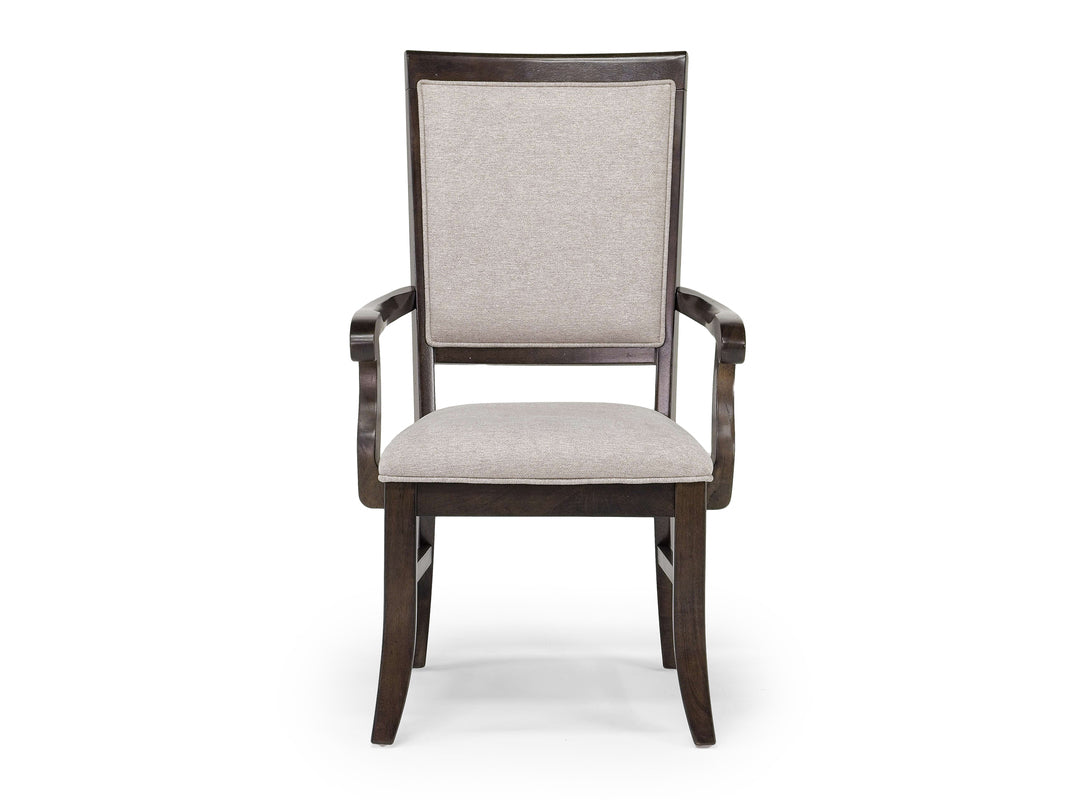 PHILLIPE8:Phillipe Dining Table & 6 Chai, Front