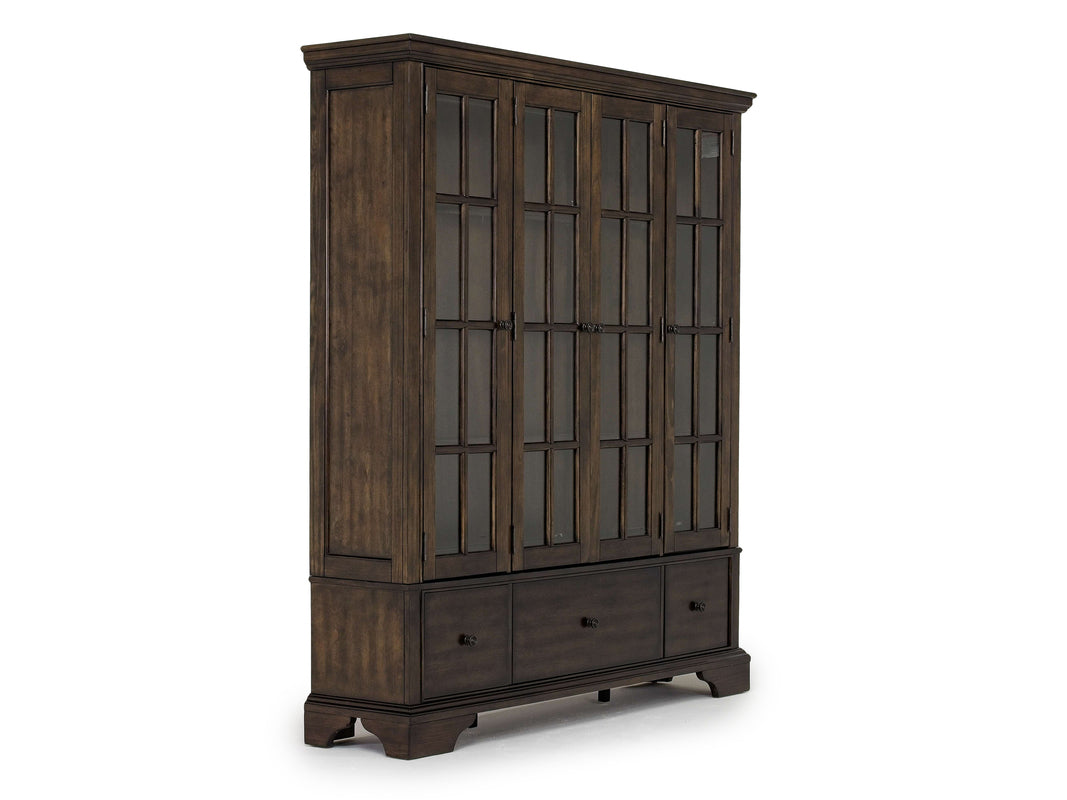 PHILLIP04:Phillipe Curio Cabinet, Angle