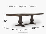 PHILLIPE0:Phillipe Dining Table, 