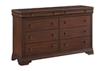 PHILLIPE5:Phillipe Sleigh Bed & Dresser , 