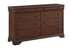 PHILLIPE7:Phillipe Sleigh Bed & Dresser , 