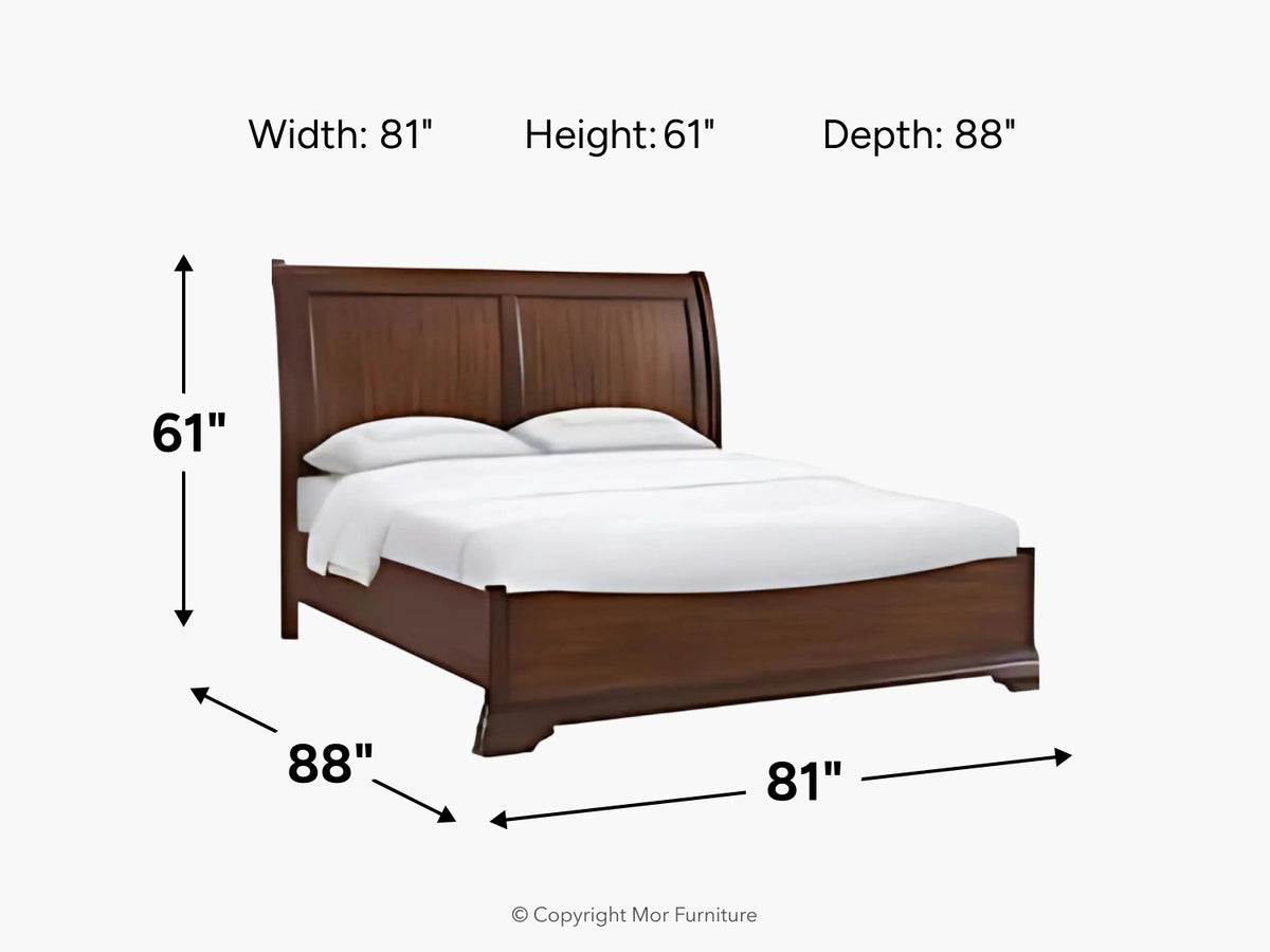 PHILLIPE6:Phillipe Sleigh Bed, 