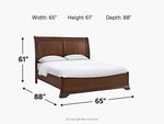 PHILLIPE4:Phillipe Sleigh Bed, 
