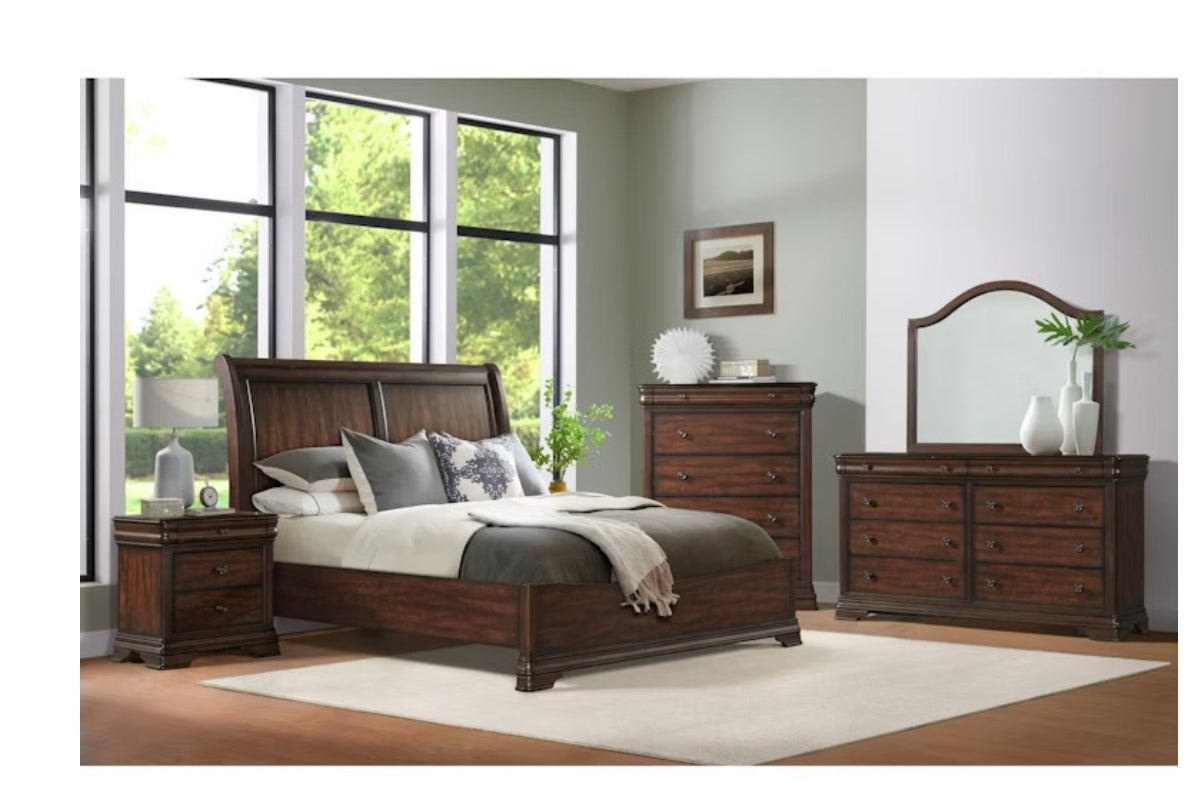 PHILLIPE4:Phillipe Sleigh Bed, 