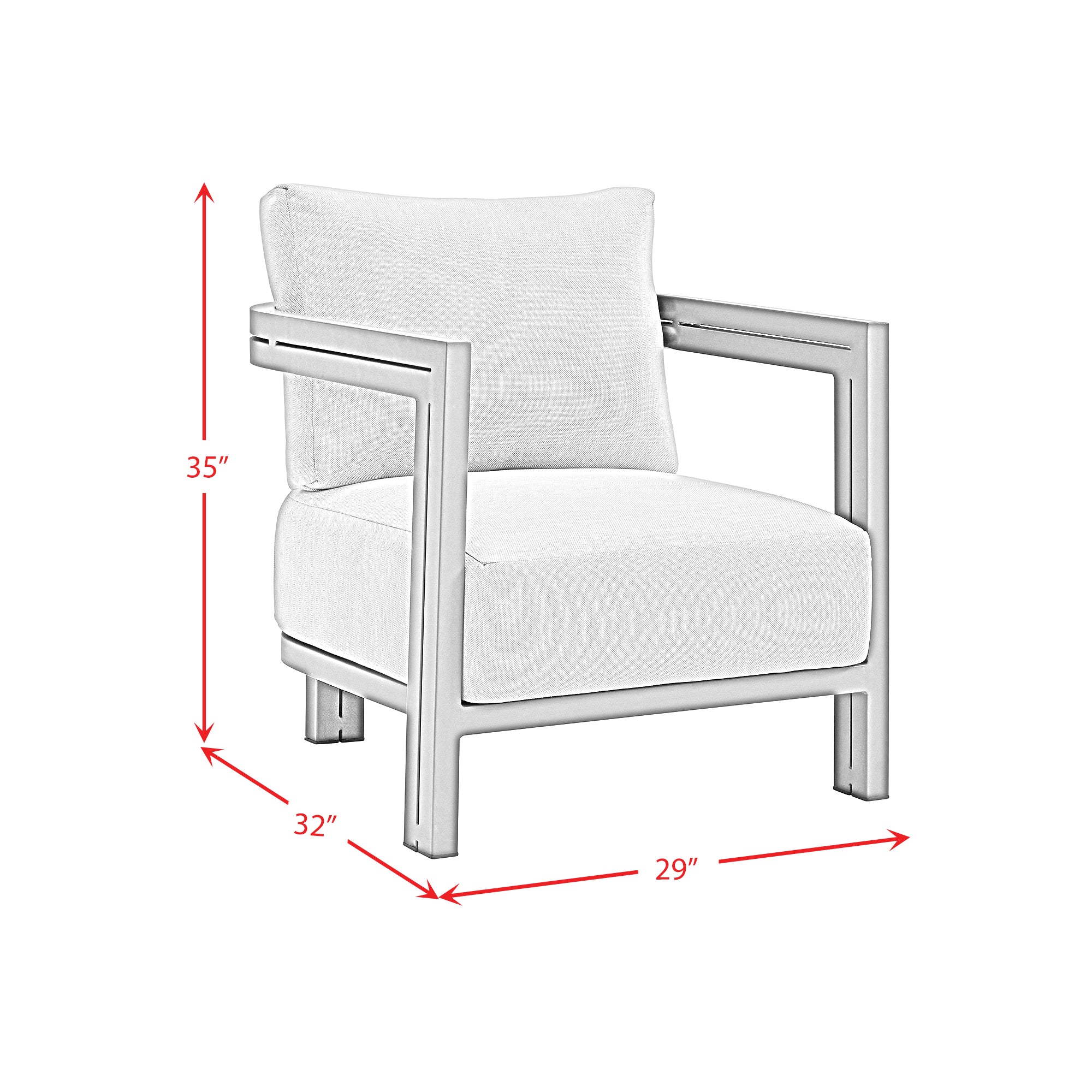 066272068:Playa Outdoor Accent Chair, 