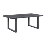 PLAYA0010:Playa Outdoor Dining Table & 4, AngledAngle