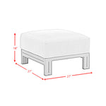 863120972:Playa Outdoor Ottoman, 