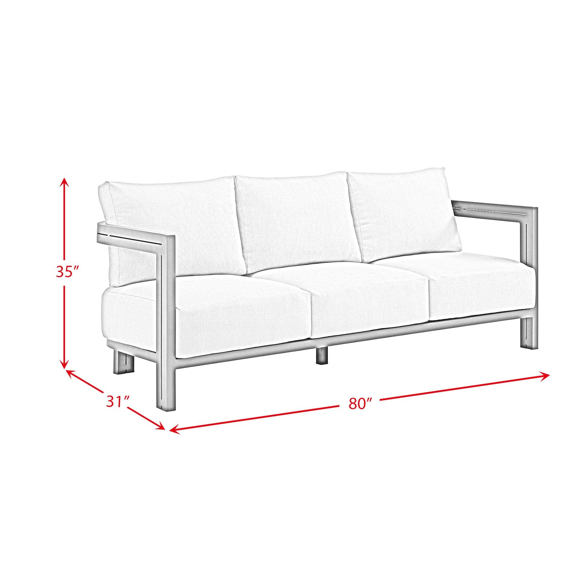 489030061:Playa Outdoor Sofa, 