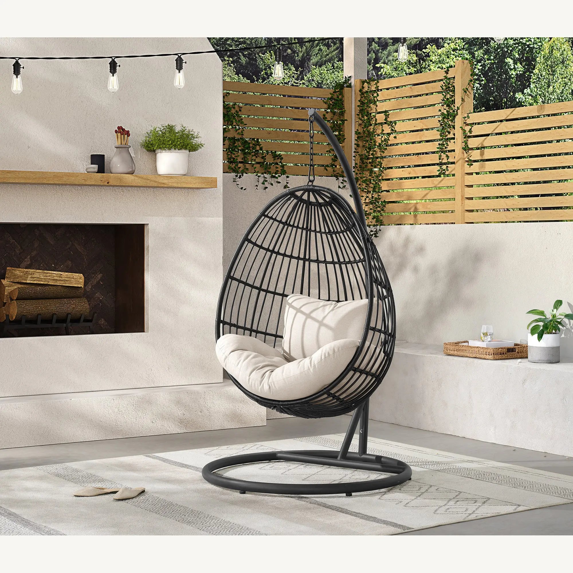 282200568:Playa Outdoor Accent Chair, Styled