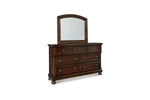 PORTER024:Porter Storage Bed & Dresser &, Angle