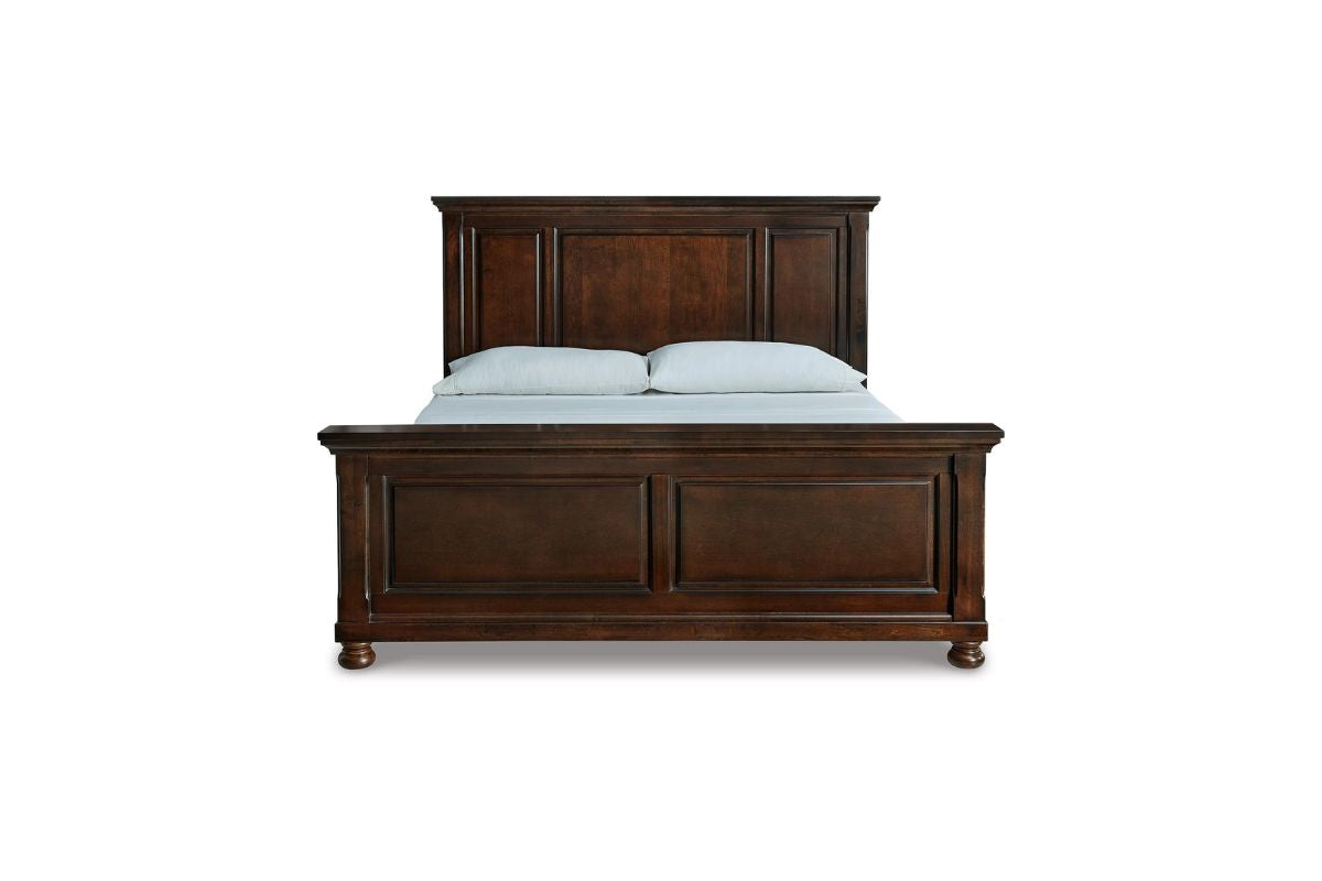 PORTER009:Porter Panel Bed & Dresser & M, Front