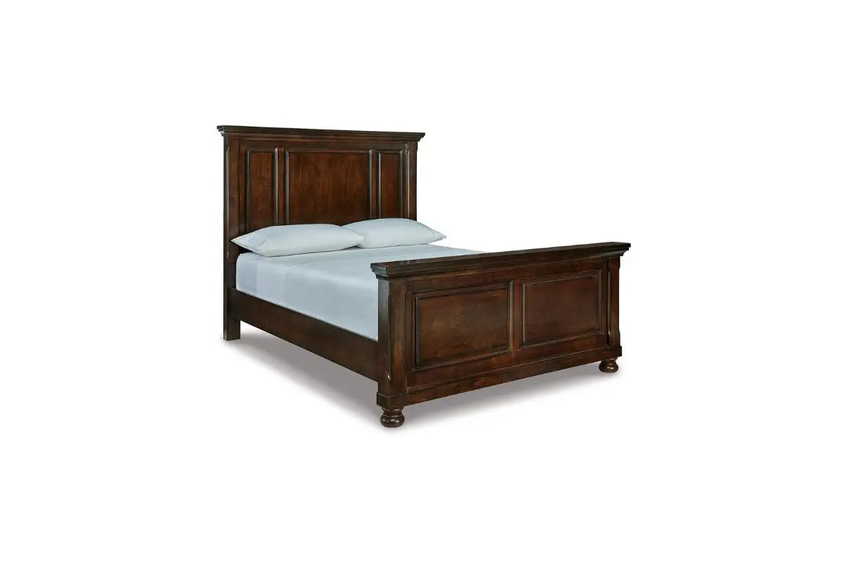 PORTER003:Porter Panel Bed & Dresser & M, Angle