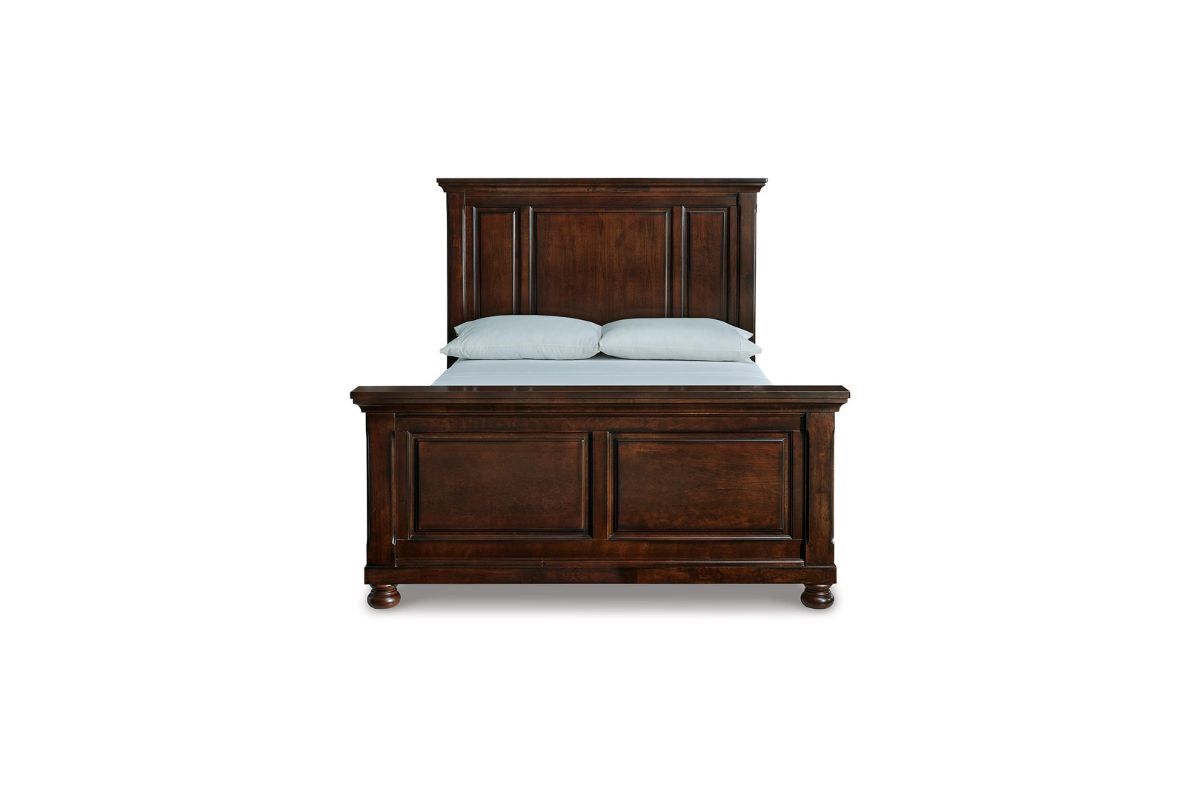 PORTER003:Porter Panel Bed & Dresser & M, Front