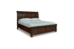 PORTER024:Porter Storage Bed & Dresser &, Angle