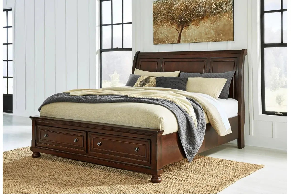 PORTER022:Porter Storage Bed, Styled