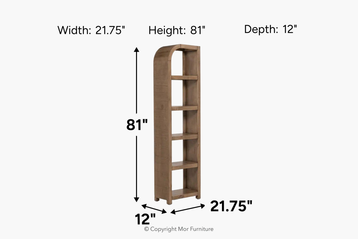 760689629:Portofino Bookcase,