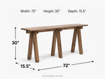 947401594:Portofino Sofa Table, 