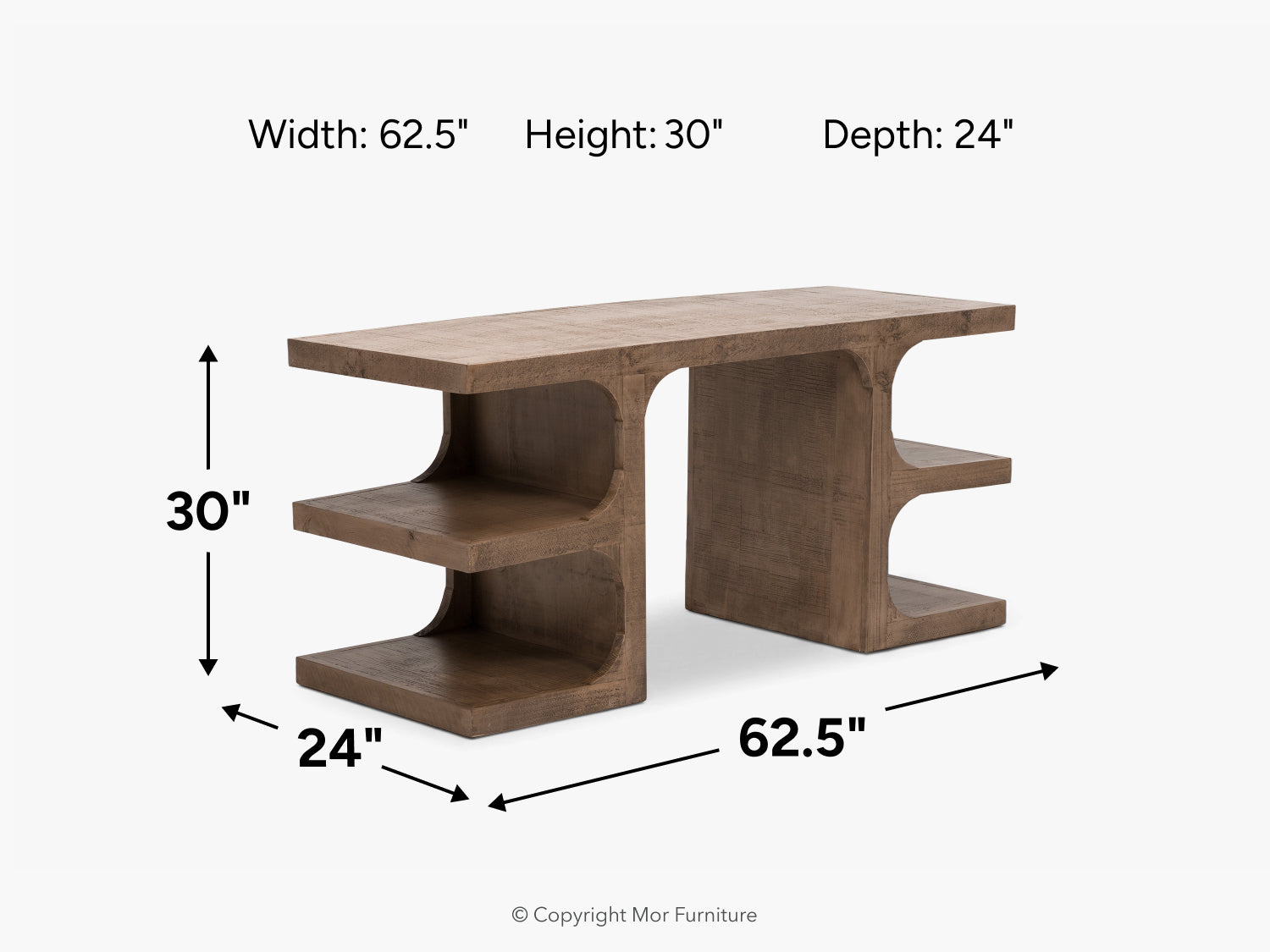 081957971:Portofino Office Desk, 