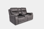 PRESTON01:Preston 3 Power Sofa & Console Loveseat, Angled