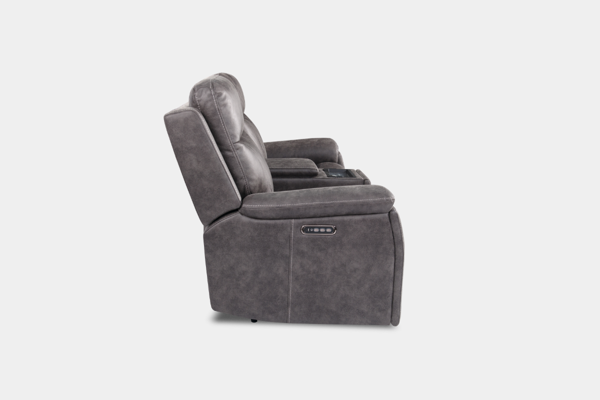 PRESTON01:Preston 3 Power Sofa & Console Loveseat, Side