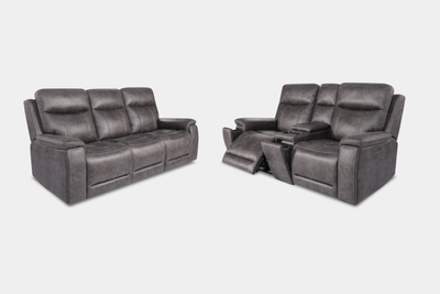 PRESTON01:Preston 3 Power Sofa & Console Loveseat, 