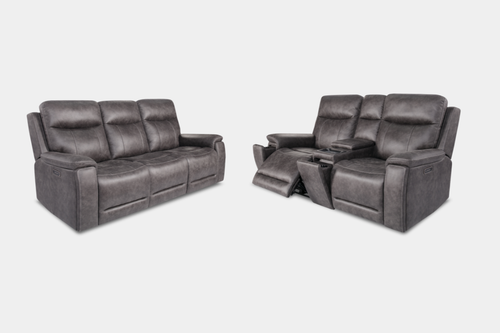 PRESTON01:Preston 3 Power Sofa & Console Loveseat, 
