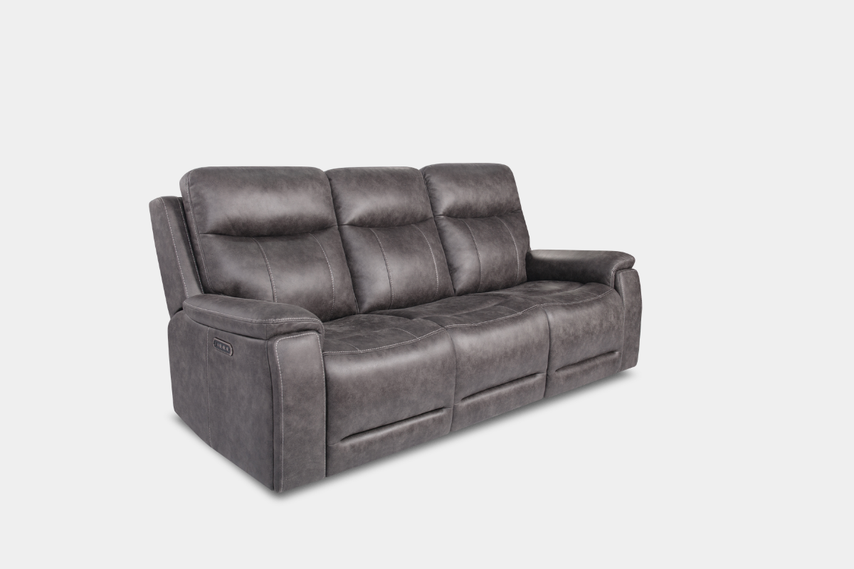 PRESTON01:Preston 3 Power Sofa & Console Loveseat, Angled