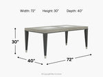 755124191:Proximity Dining Table, 