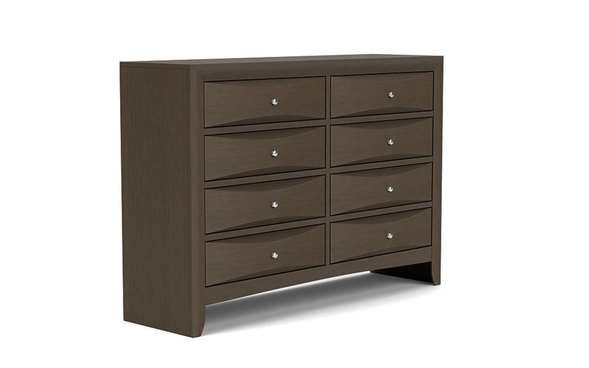 REMIEK4PC:Remi Bookcase Bed & Dresser & , 