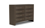 REMITW4PC:Remi Bookcase Bed & Dresser & , 