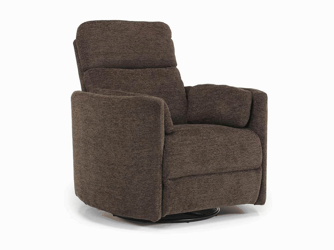 009917042:Radius Power Recliner in Dark Brown, Image 1